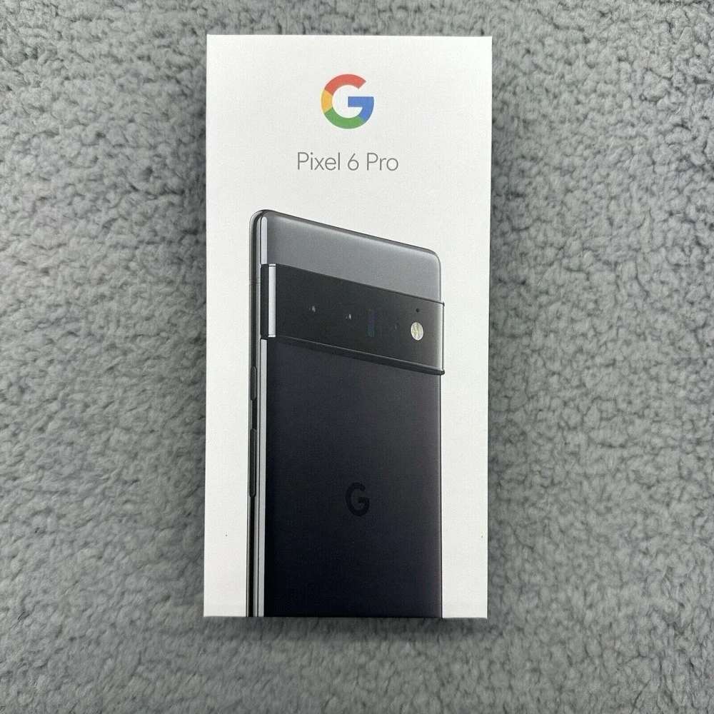 NISP Google Pixel 6 Pro 6.7 128GB Stormy Black (Unlocked) GA03149-US 5G & Sub-6